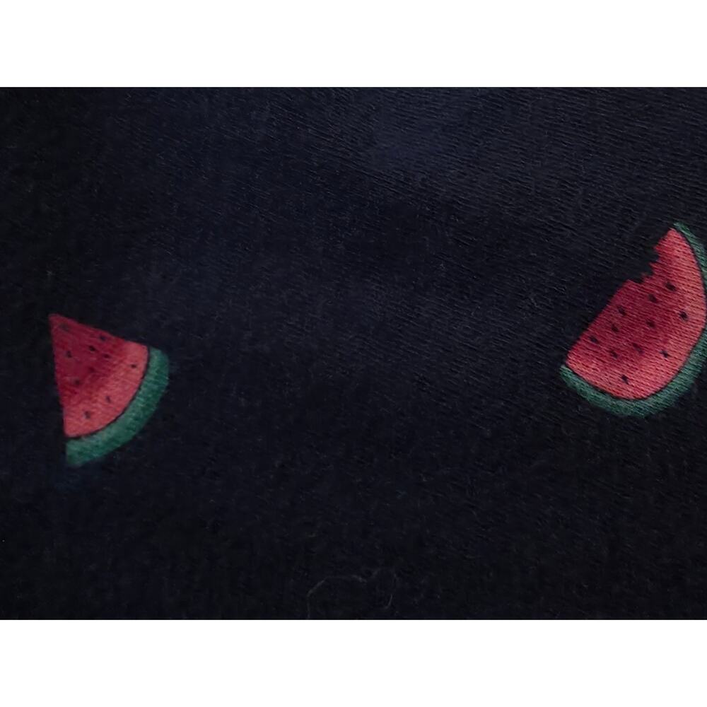 Old Navy Girls Size XL 14 Watermelon Sundress Navy 100% Cotton - Picture 3 of 4